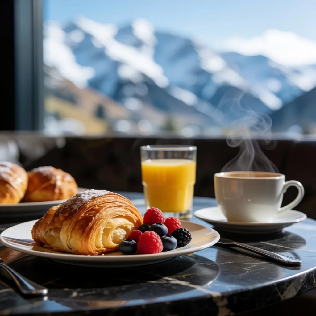 Breakfast service at Rosemont Haven Queenstown